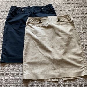 Bundle of 2 Loft skirts